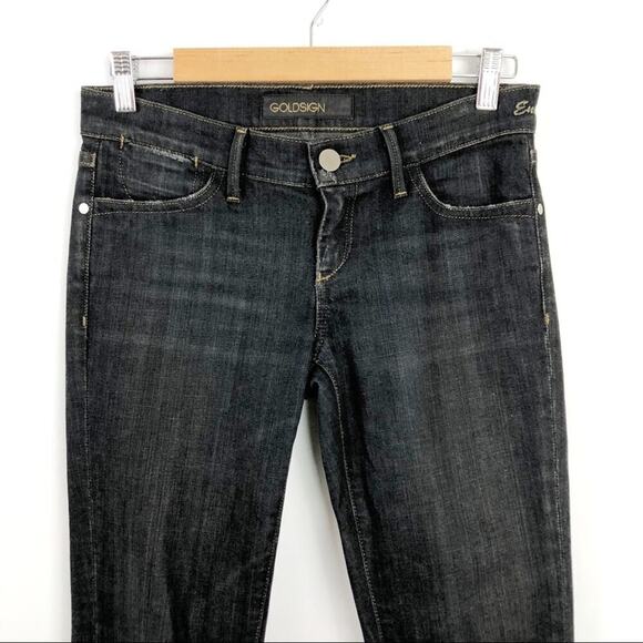 Goldsign 'Envy' Straight Leg Stretch Jeans Size 26 - Picture 3 of 16